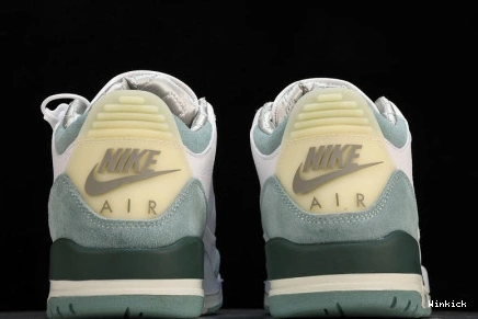 Air GREEN WHITE “ 3 Jordan DT8532-130 0826